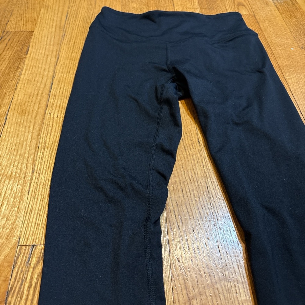 PINK Victoria's Secret Black Fleece lined Leggings - Picture 3 of 6
